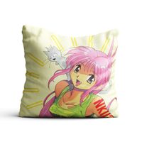 Poduszka kwadratowa All Purpose Cultural Cat Girl Nuku Nuku DO WYBORU