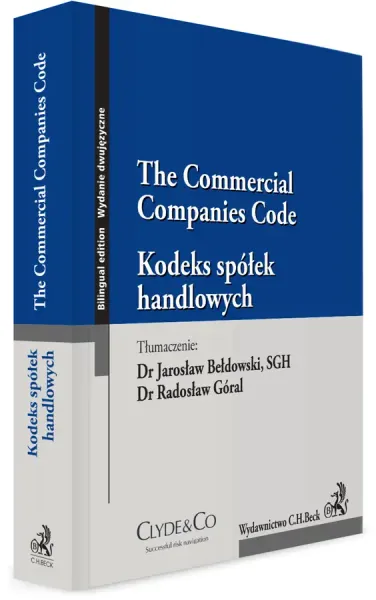 Kodeks spółek handlowych. The Commercial Companies Code zdjęcie 1