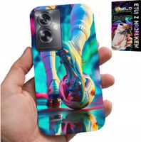 ETUI DO OPPO A79 5G - PIŁKA NOŻNA FOOTBALL PIŁKARZE + FOLIA