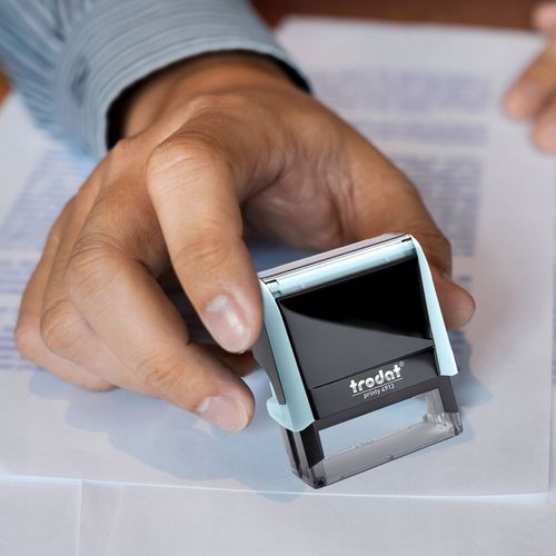 PIECZĄTKA TRODAT 4913 DO 8 LINII FIRMOWA IMIENNA BIUROWA PROJEKT + GUMKA na Arena.pl