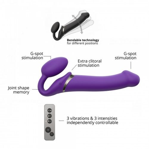 vibrating strap on   l   purple na Arena.pl