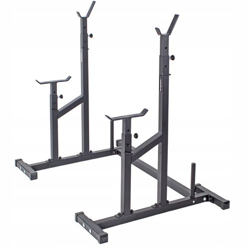 Regulowane STOJAKI POD SZTANGĘ z asekuracją Endorfit EH-S004 na Arena.pl