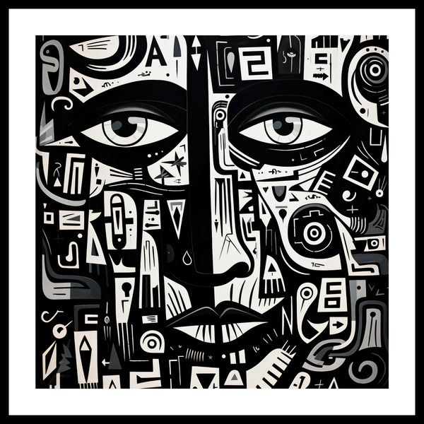 Plakat 40x40cm Labirynt Myśli zdjęcie 3