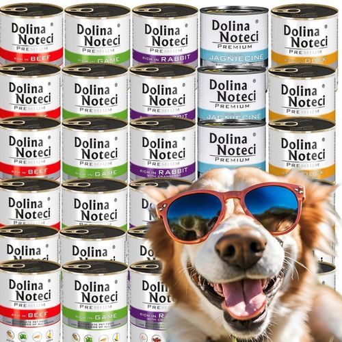 DOLINA NOTECI PREMIUM MIX SMAKÓW KARMA MOKRA PSA PSÓW 800g x 30 BEZ na Arena.pl