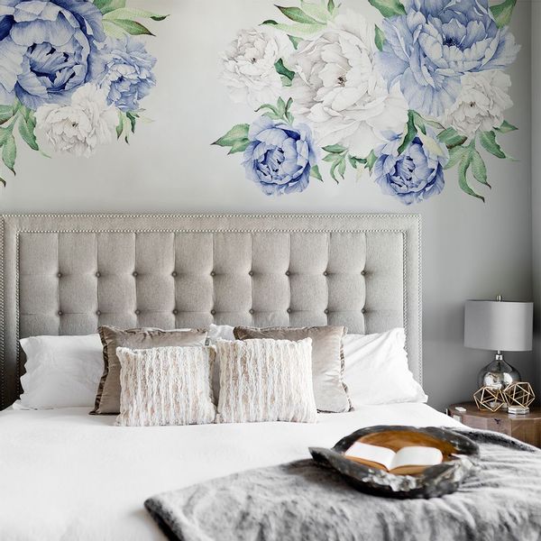 Naklejki Pastelowe Piwonie DK281 zdjęcie 2