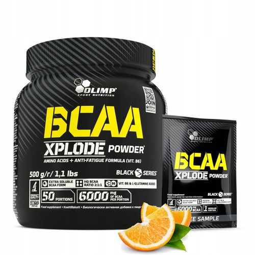 Olimp BCAA Xplode Powder 500g smak pomarańczowy na Arena.pl