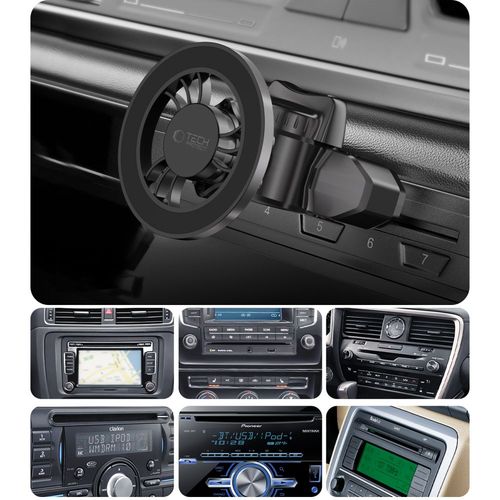 tech-protect n56 magnetic magsafe cd & vent car mount black na Arena.pl