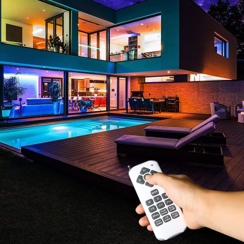 Lampa zanurzeniowa LED Kingwen 40W RGBW 12 V IP68 lampa do basenu akwarium na Arena.pl