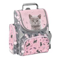 Tornister szkolny Paso Kot plecak klasa 1-3 dla dziewczynki