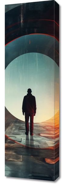 Obraz 30x100cm Portal do Świata zdjęcie 1