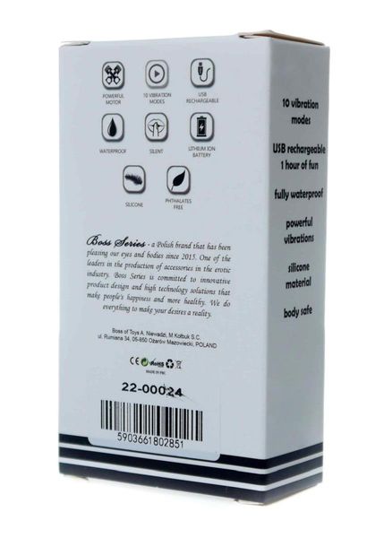 Dyskretny Sex Masażer Mini Wibrator 9Cm 10Trybów zdjęcie 10