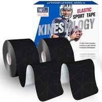 Profesjonalna Taśma Kinezjologiczna Wodoodporna 2 Sztuki 5x500 cm Sportowa