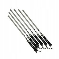 2X Szpikulce Szampury do szaszłyków 60 cm 6 szt Master Grill&Party