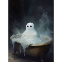 Plakat Vintage z Motywami Halloween 20×30 cm kolor 3 – 20×30 cm Bez ramy