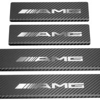 Listwa progowa MERCEDES GLC X253 AMG Stal nierdzewna 304 carbon 4szt