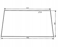 szyba tylna - tył do ciągnika Fendt Farmer 300 LS LSA