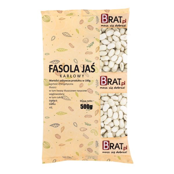 Fasola Piękny Jaś karłowy 500g zdjęcie 1