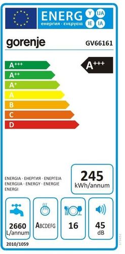 Zmywarka GV66161 na Arena.pl