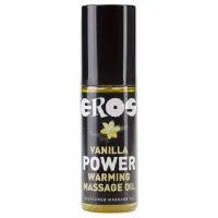 eros power line olejek rozgrzewający do masażu wanilia 100ml