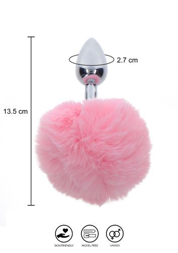 bunnytail buttplug pink na Arena.pl