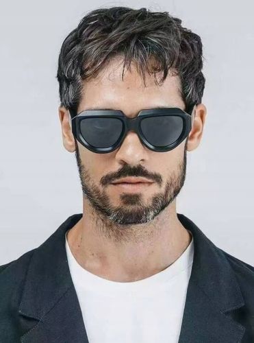 OKULARY PRZECIWSŁONECZNE filtr UV400 Szare damskie męskie + ETUI + ŚCIERKA na Arena.pl