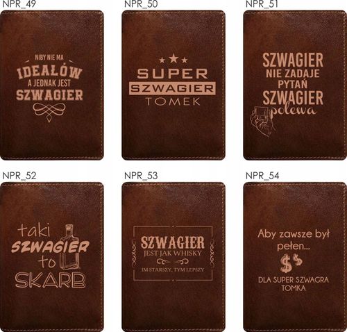 ETUI na dokumenty prezent SKÓRA prezent SZWAGIER na Arena.pl