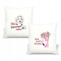 Poduszka z imieniem DZIEWCZYNA JAK MALINA