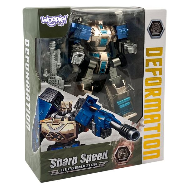WOOPIE Robot Transformujący SHARP SPEED 2w1 Ciężarówka Bojowa zdjęcie 9