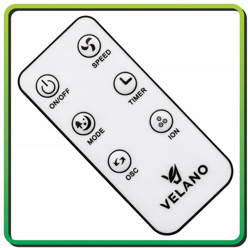 WENTYLATOR KOLUMNOWY PODŁOGOWY OSCYLACJA TIMER WYŚWIETLACZ LED PILOT na Arena.pl