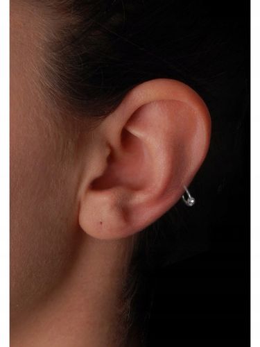Kolczyk ze srebra na chrząstke ucha kn135 na Arena.pl
