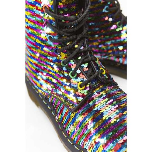 Dr Martens 1460 PASCAL SEQUIN RAINBOW MULTI SILVER 37 na Arena.pl