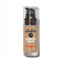 Podkład REVLON Colorstay Natural Beige 220 Cera Mieszana Tłusta pompka