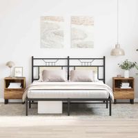 Szafki nocne, 2 szt., stare drewno, 40x35x50 cm