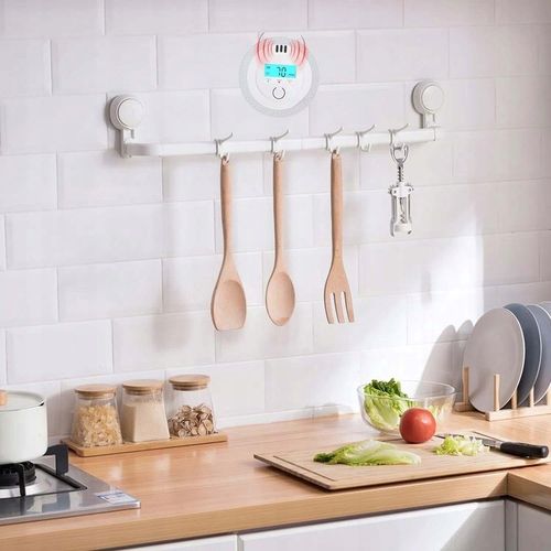 CZUJNIK CZADU GAZU WYKRYWACZ DETEKTOR TLENKU WĘGLA BEZPRZEWODOWY LCD ALARM na Arena.pl