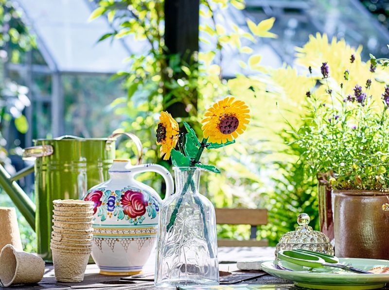 LEGO Creator Okolicznościowe Słoneczniki 40524 191 elementów zdjęcie 5