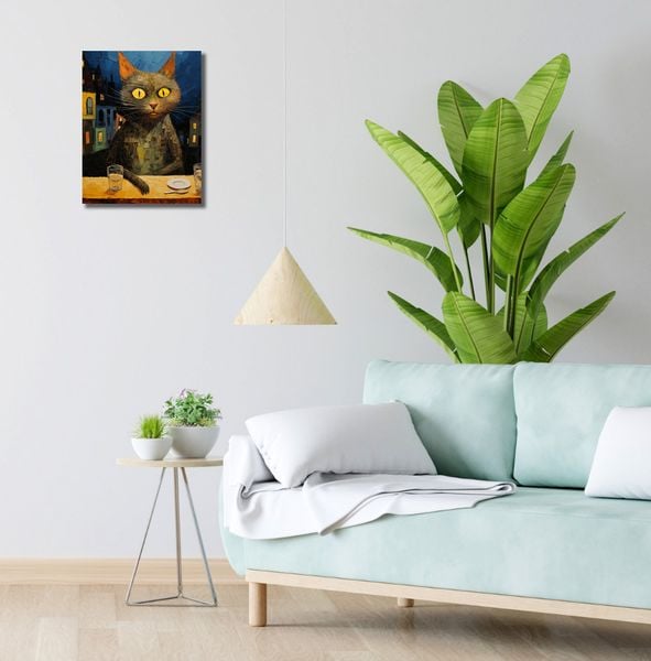 Obraz 30x40cm Nocny Obserwator zdjęcie 2