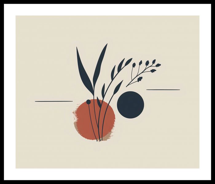 Plakat 60x50cm Botaniczna Barwa zdjęcie 3