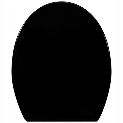 DESKA SEDESOWA WOLNOOPADAJĄCA WC TOALETOWA DO CERSANIT KOŁO ROCA CZARNA na Arena.pl