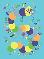 Dywan Agnella Funky Top Iwo 200X280Cm Lazur