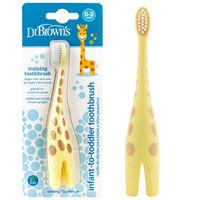 Dr. Brown's Szczoteczka do zębów dla niemowląt i małych dzieci ŻYRAFA