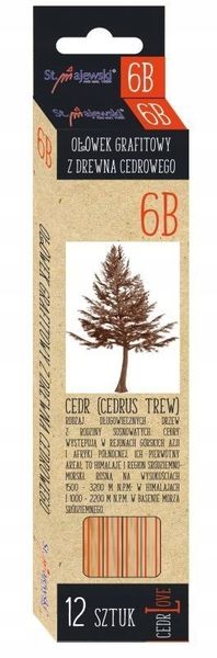 OŁÓWEK CEDRLOVE MAJEWSKI 6B zdjęcie 2