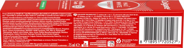 COLGATE MAX WHITE EXPERT PASTA DO ZĘBÓW WYBIELAJĄCA 75 ML zdjęcie 5
