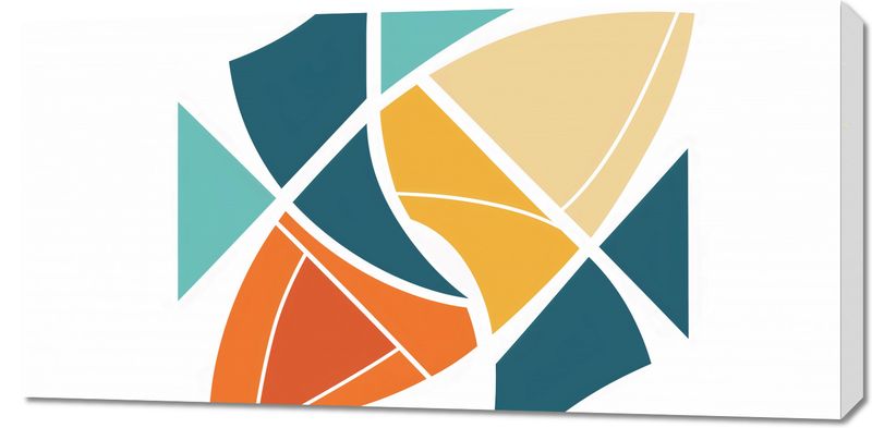 Obraz 100x50cm Geometria Wiatru zdjęcie 1