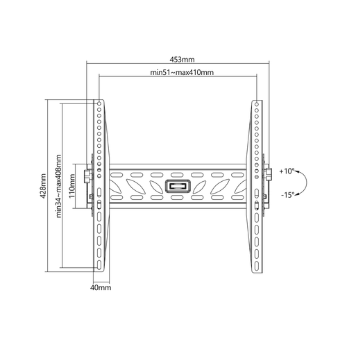 Uchwyt Cabletech do telewizora 32''-55'' na Arena.pl