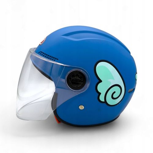 KASK DZIECIĘCY MOTOCYKLOWY DLA DZIECKA MOTOR SKUTER ROWER JUNIOR NA PREZENT na Arena.pl