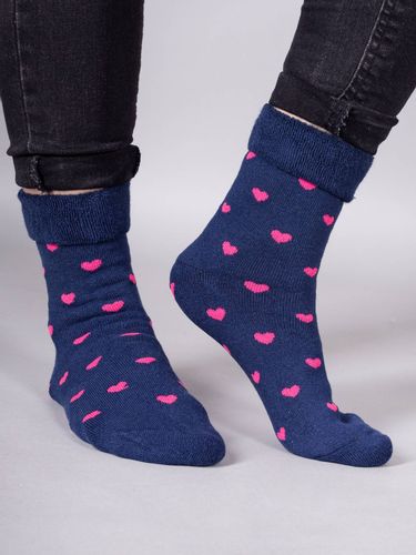 Skarpety dziewczęce frotte w serca 3PAK 27-30 YOCLUB na Arena.pl