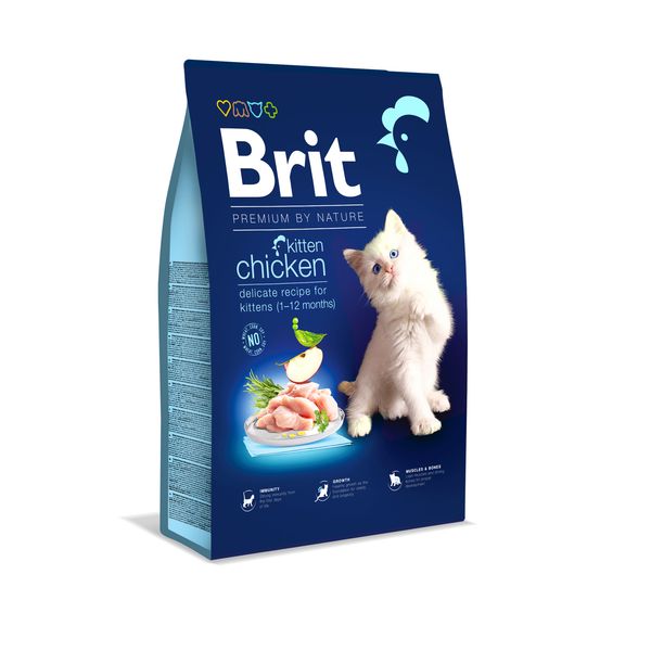 Brit Premium Cat Kitten Chicken 1,5kg zdjęcie 1