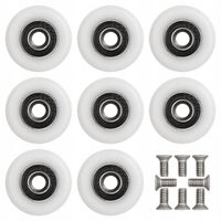 8x KÓŁKA DO KABINY PRYSZNICOWEJ ROLKA ŁOŻYSKO 23mm