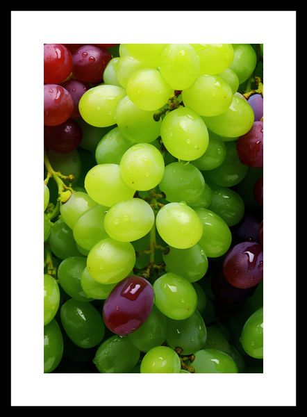 Plakat 20x30cm Winogronowy Kalejdoskop zdjęcie 3