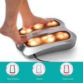 Masażer stóp Powermed, do masażu stóp, pleców, ciała, masażer Shiatsu,